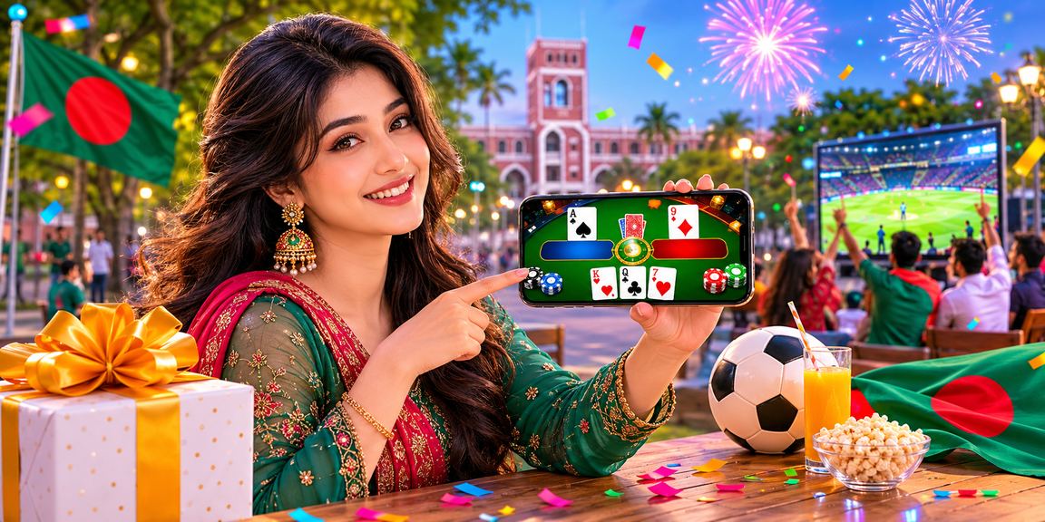 রাজশাহীতে আন্দার বাহার গেম খেলছেন একজন বাংলাদেশি মডেল